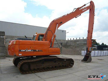 Гусечний екскаватор Doosan DX225LC Long Reach.