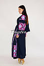 Плаття бохо вишиванка льон етно, бохостиль, вишите плаття вишиванка, фото 4