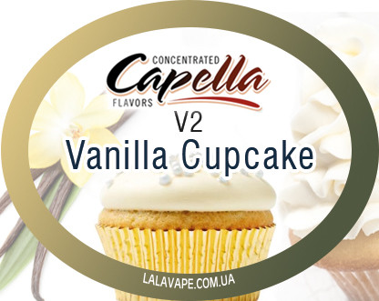 Ароматизатор Capella Vanilla cupcake V2 (Ванільний кекс)