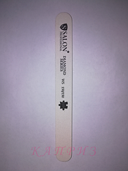 Пилка для нігтів Salon Professional 150х150, пряма вузька.