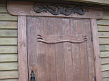 Дерев'яні двері під старовину "Вишенька". Ціна за полотно., фото 3