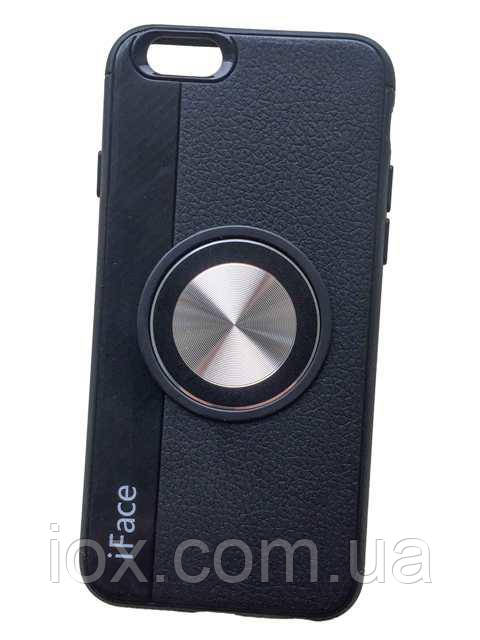 Силіконовий чохол-накладка iFace з магнітом для автотримача для iPhone 5/5S