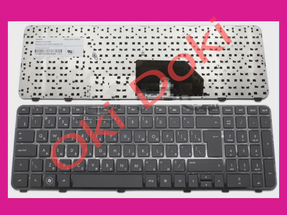 Клавіатура HP Pavilion 665326-DH1 665326-DJ1 665937-001 665937-031 665937-041 665937-051 665937-061