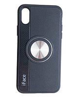 Силіконовий чохол-накладка iFace з магнітом для iPhone X