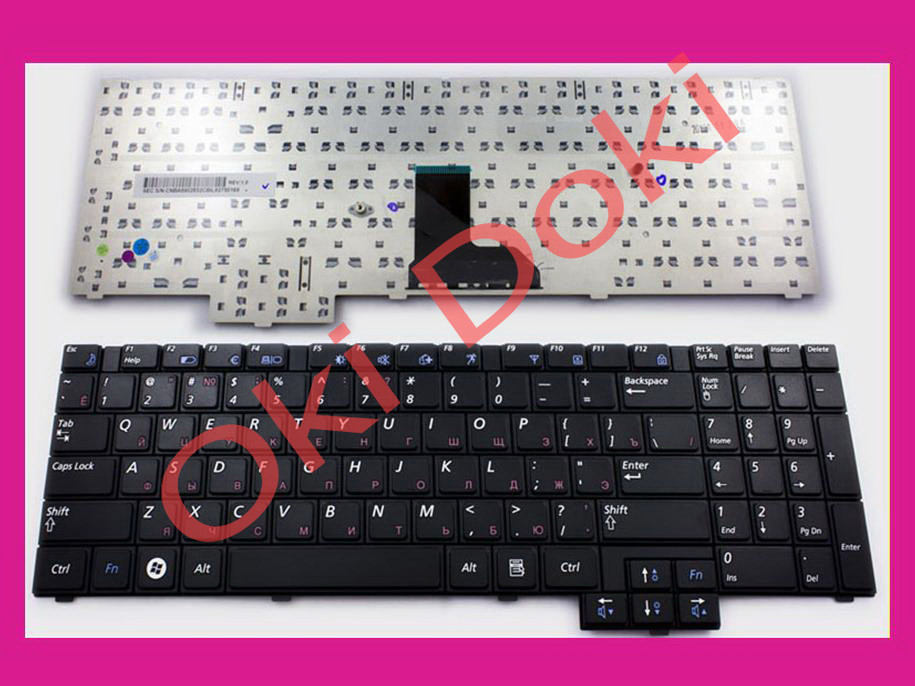 Клавиатура Samsung NP-R538-DA05UA NP-R538-DS01UA NP-R538-DS02UA NP-R538-DS03UA NP-R538-DS04UA NP-R538-DS05UA, фото 1