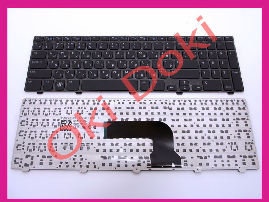 Клавіатура Dell Inspiron 1316 3521 5521 0YH3FC 15-3531 3537 5421 5521 5535 5537 NSK-LA0SC PK130SZ2A00 15V