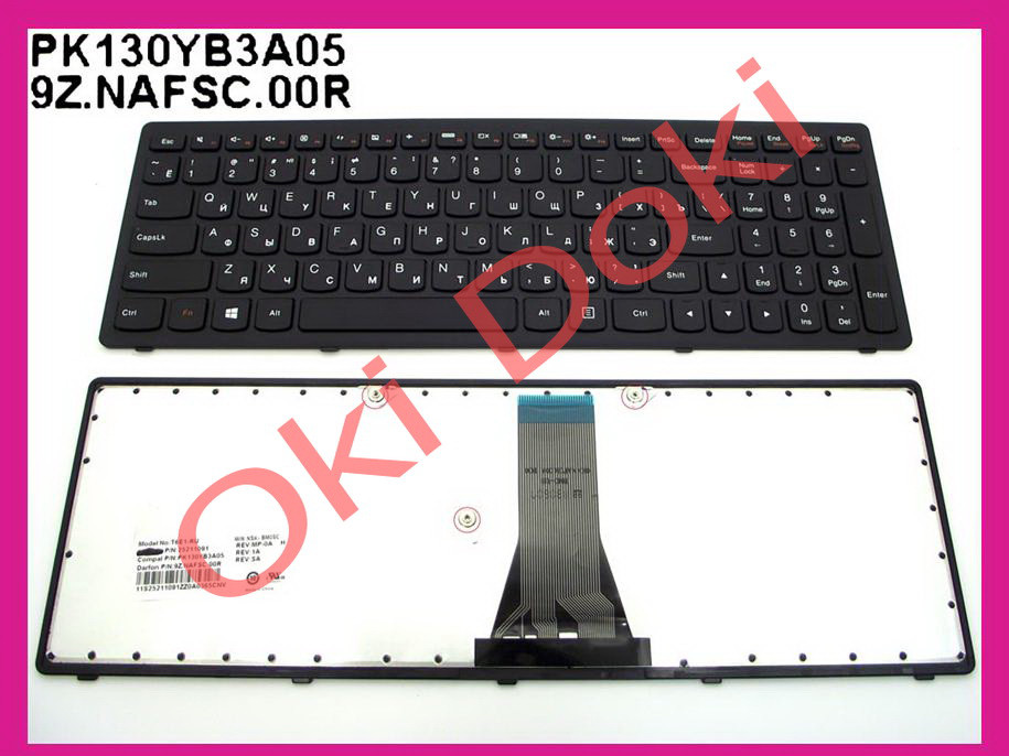 Клавиатура Lenovo IdeaPad G500s G505s S500 S510p Z510 Flex 15 15D IdeaPad Touch G500s G505s S500