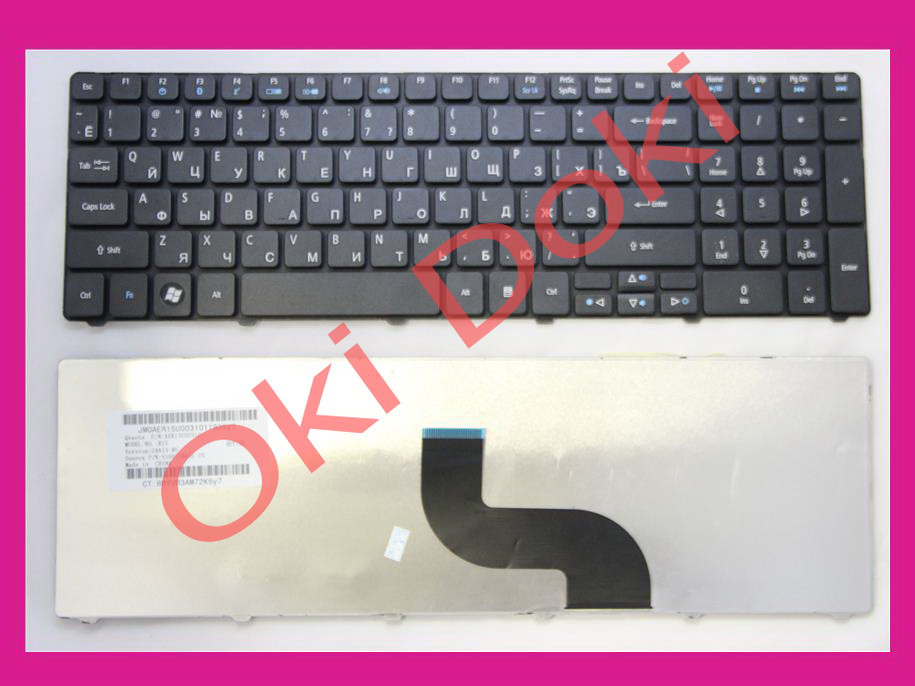 Клавіатура Acer Aspire 5741G 5741Z 5741ZG 5745DG 5745G 5745P 5745PG 5749Z 5750G 5750Z 5750ZG 5810T 5810TG