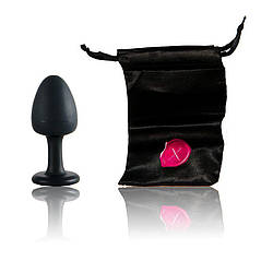 Anal Plug Dorcel Geisha Plug Ruby L з кулею всередині, створює вібрації, макс. діаметр 4см