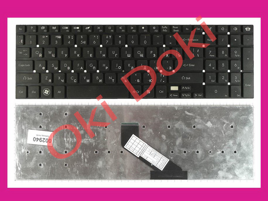 Клавіатура Gateway MP-10K33SU-698 PK130HQ1A04 KB.I170G.317 LS11 LS13 LS44 PK130HJ1B04 TS11-HR-171RU