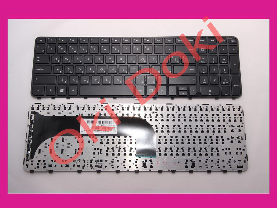 Клавіатура HP Pavilion PK130R1209 PK130R12B00 PK130R12B06 PK130R12B09 PK130U92B06, фото 1