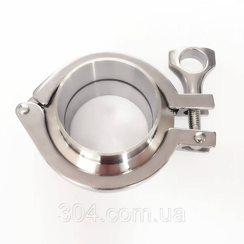 Клампове з'єднання DN32, нержавіючий Aisi 304, фото 1