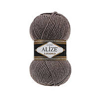 Alize lanagold 240 — коричневий меланж