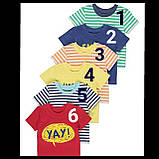 Бавовняна футболка для хлопчика Georgе, 18-24 міс! Поштучно! Англія!, фото 5