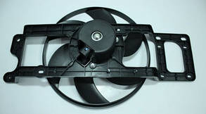 Вентилятор радіатора Dacia Logan 1.4-1.6 8 V без А/С фаза1 (Breckner BK54002) (середня якість)