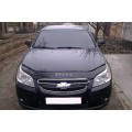 Дефлектор капоту, мухобойка Chevrolet Epica з 2006 р. в. VIP