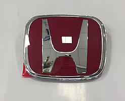 Емблема решітки радіатора та багажника Honda Accord Civic 92мм*75мм червона