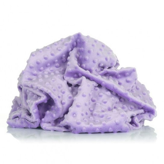 Плюшева тканина Minky лавандовий (350 г/м2)