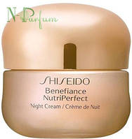Нічний крем для обличчя для сухої шкіри нічної Shiseido Benefiance NutriPerfect Night Cream 50 мл