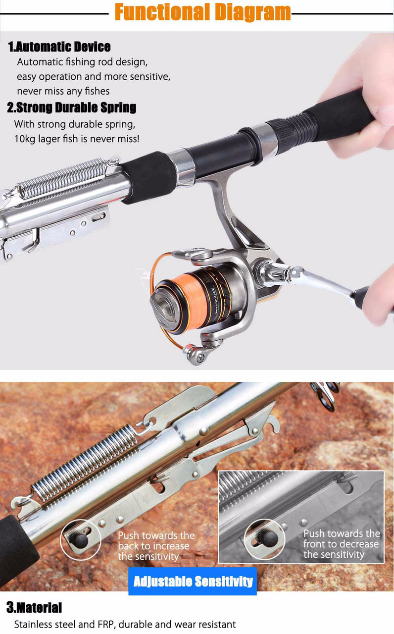 Автоматична вудка - спінінг Yumoshi №556