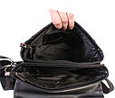Чоловіча сумка зі штучної шкіри E30901 Чорна, фото 8