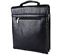 Чоловіча сумка зі штучної шкіри  E30909 Чорна, фото 5