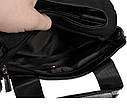 Чоловіча сумка зі штучної шкіри E30911 Чорна, фото 7