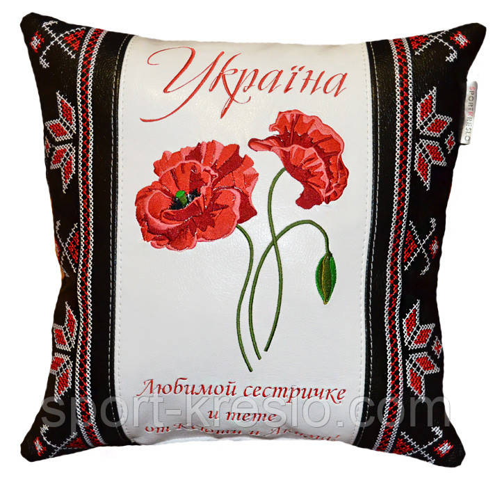 Сувенирная подушка с национальной символикой - фото 4 - id-p57298258