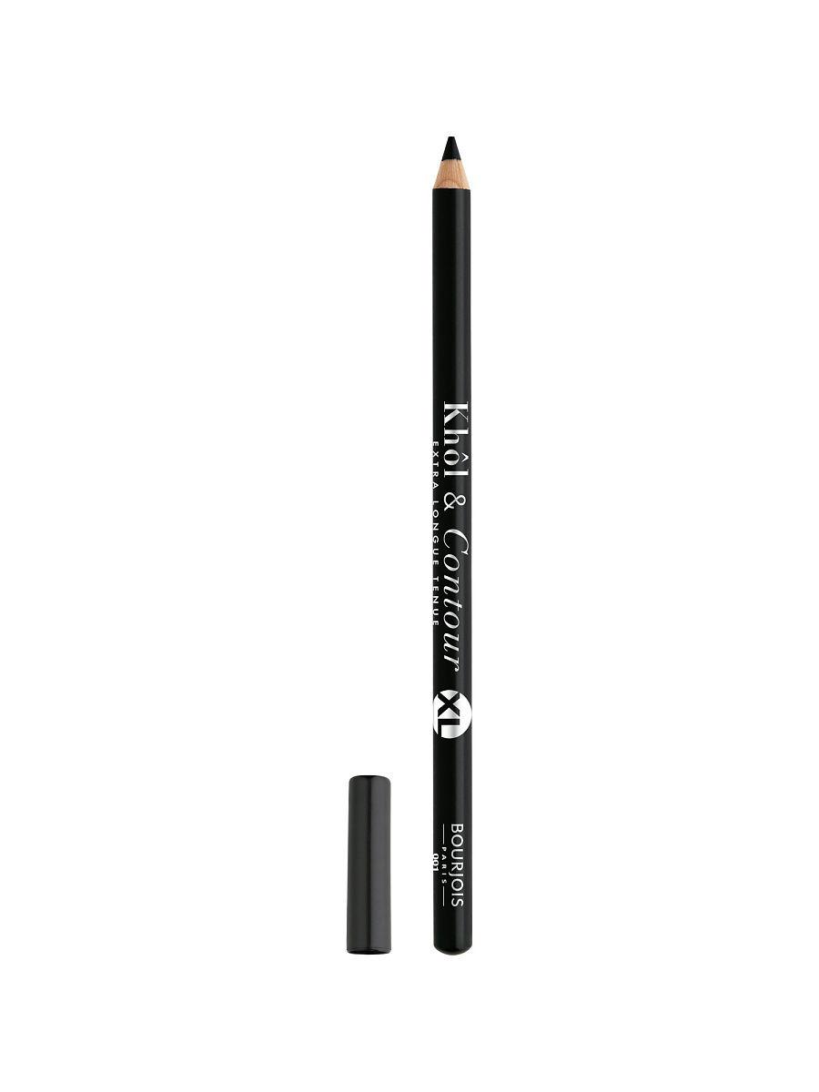 Олівець для повік - Bourjois Khol & Contour XL №001 (чорний) (Оригінал)