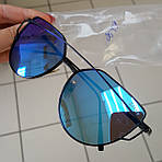 Сонцезахисні окуляри, колір лінз блакитний, фото 6