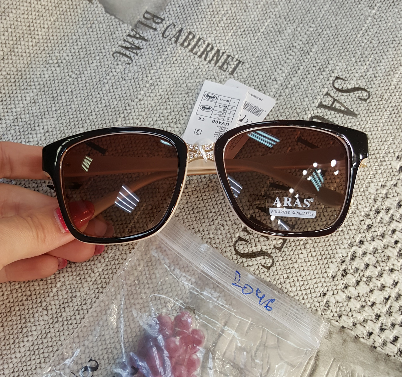 Очки Aras Polarized коричневые - фото 9 - id-p523761972