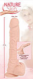 Фалоїмітатор Nature Skin Large Dildo 28.5cm, фото 8