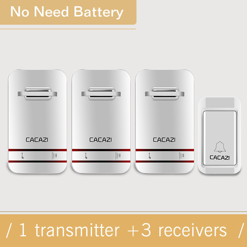 Бездротовий дзвінок 3 + 1 CACAZI №541, фото 1