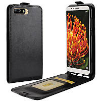 Чохол-книжка для Huawei Y6 2018 фліп Чорний