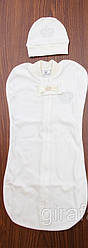 Пелюшка-кокон "Нарядна" + шапочка (хлопчик)