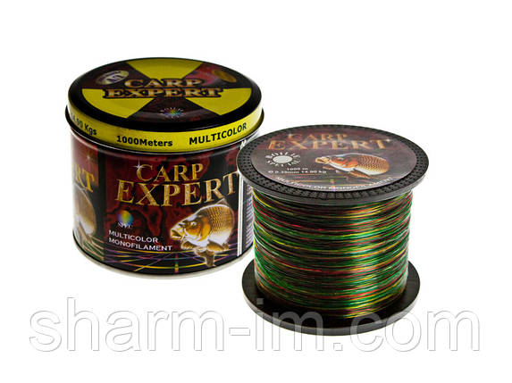 Волосінь Carp Expert 1000 м 0,3 мм/12,5 кг Multicolor Boilie Special, фото 2