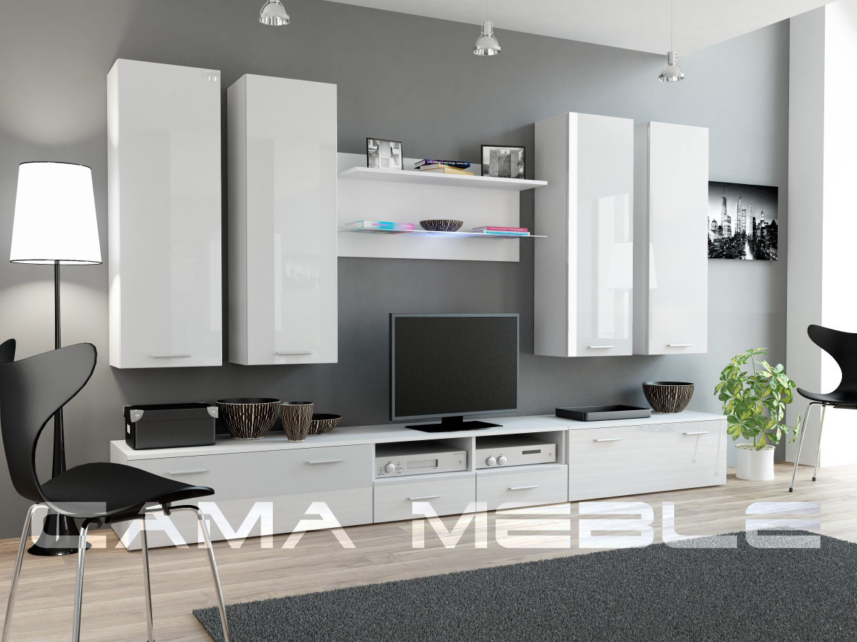 Стінка для вітальні з ДСП/МДФ (гостиная стенка) DREAM IІІ Сama Meble, фото 1
