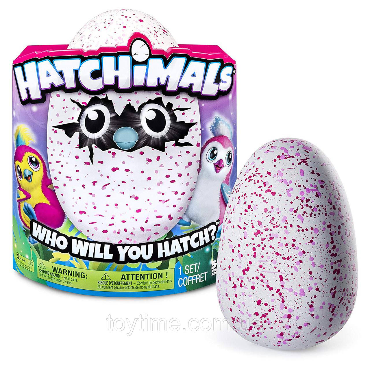 Хетчімалс Пінгві (рожеве яйце)/Hatchimals Hatching Egg Interactive Creature Penguala