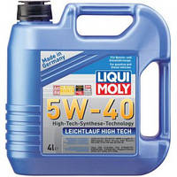 Синтетичне моторне масло LIQUI MOLY Leichtlauf High Tech 5W-40 4л. - виробництва Німеччини