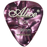 Медіатор Alice AP-600A0.96 Celluloid 0,96 mm різні кольори, фото 9