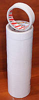 Скотч двосторонній білий на поліпропіленовій основі (канцелярський) 25мм*10м