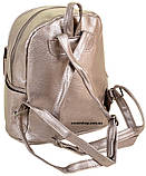 Жіноча сумка з бантом. Розмір 28*25*13. Міський шкіряний рюкзак Alex Rai. Дитячий портфель. РС12-1, фото 3