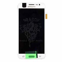 Дисплей Samsung J500 Galaxy J5 з сенсором Білий White оригінал , GH97-17667A, фото 3
