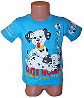 Літня футболка для хлопчика "Далматинець" (від 3 до 6 років)