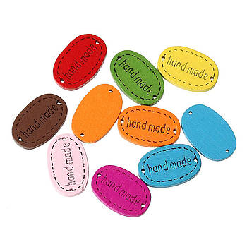 Ґудзики Hand made 20мм 10шт у наборі PGD048