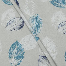 Декоративна тканина для штор, листя