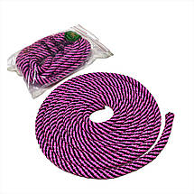 Скакалка для художньої гімнастики товщина, 11 мм, вага 173гр, Депортива El Leon De Oro, Іспанія, фото 5