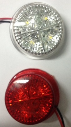 Вставки діодні в вогні габаритні (рога, трапеції) 12-24 V