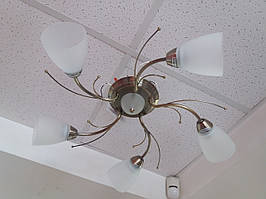 Люстра на 5 плафонів 1181