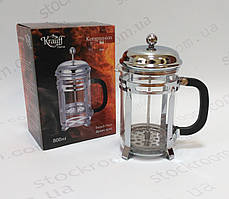 Френч-прес Krauff 26-177-010 скляний об'єм 800 мл